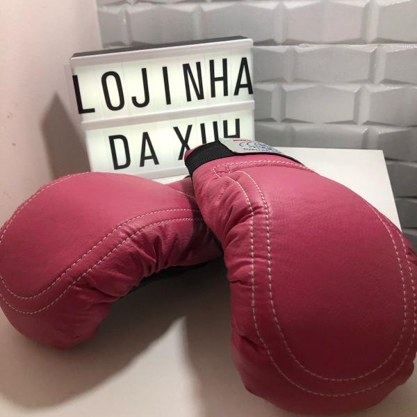 luvas de boxe de treino pra espantar a preguiça