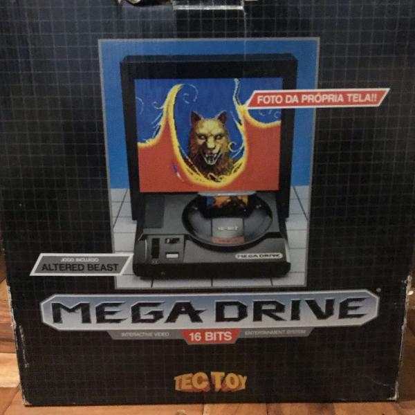 mega drive anos 90 na caixa original