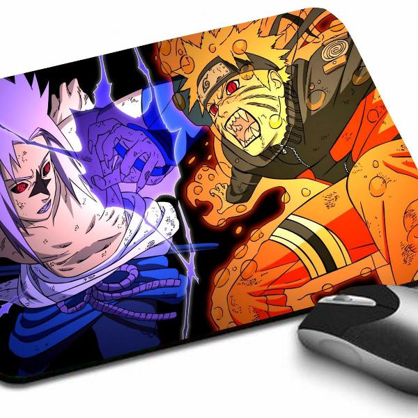 mousepad naruto vs sasuke shippuden 17x22
