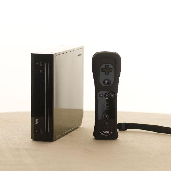 nintendo wii black + jogos