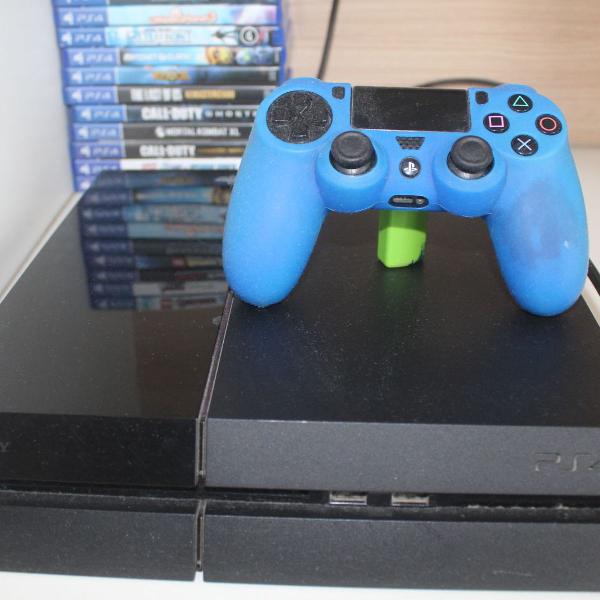 playstation 4 ps4 500gb original + controle