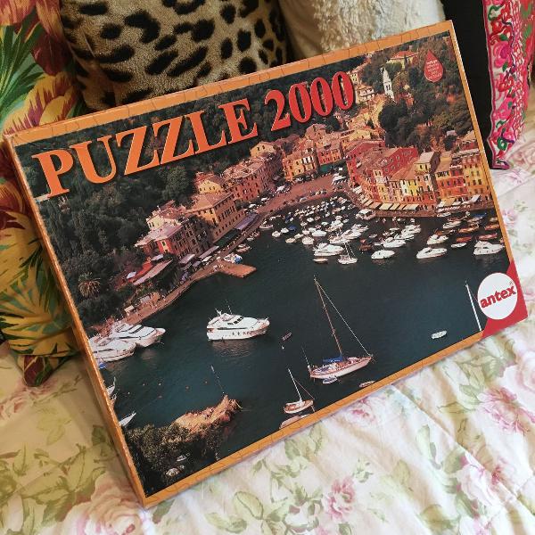 puzzle 2000 peças - quebra-cabeças - portofino itália