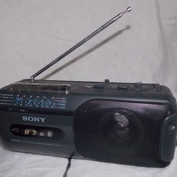 radio gravador sony cfm 155s