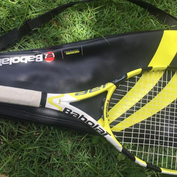 raquete babolat aeropro drive cortex system novíssima - com