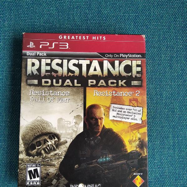 resistance dual pack - ps3