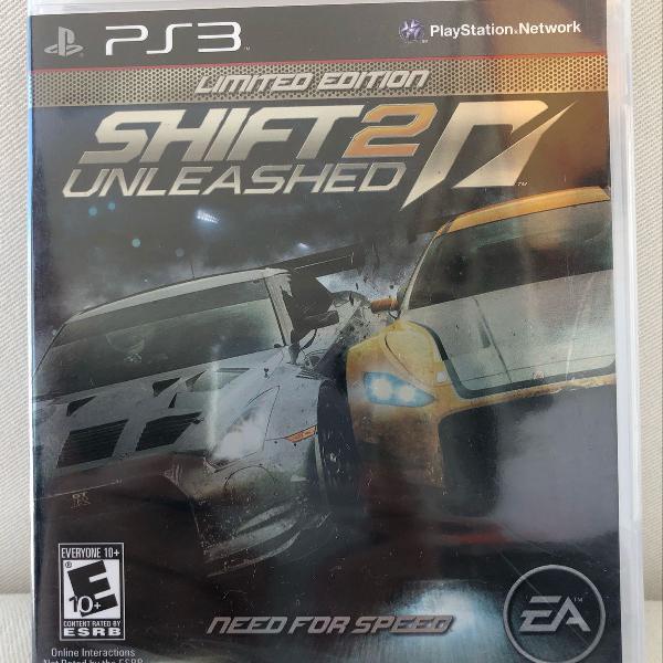 shift 2 unleashed para playstation3