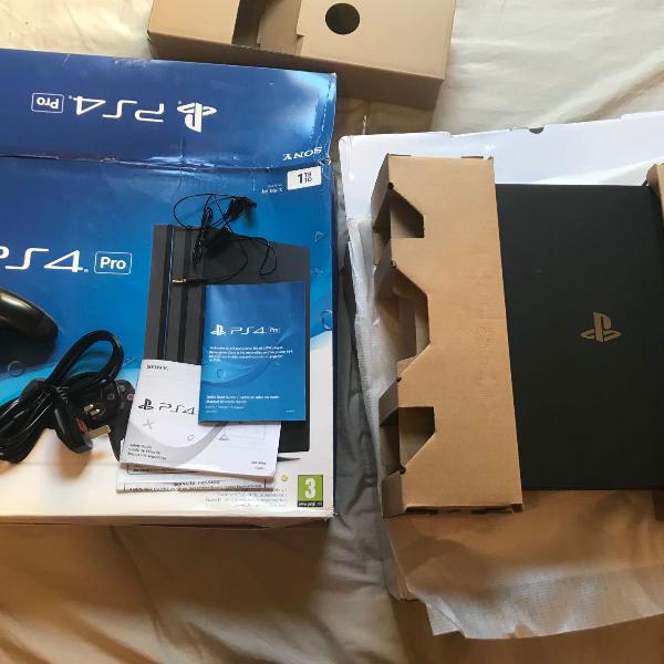 sony playstation 4 pro novíssimo