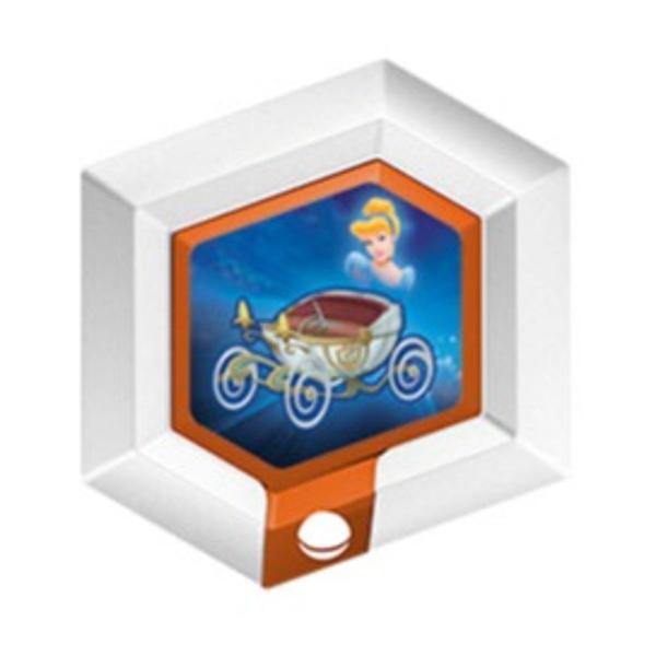 super raro* disney infinity power disc carruagem cinderela