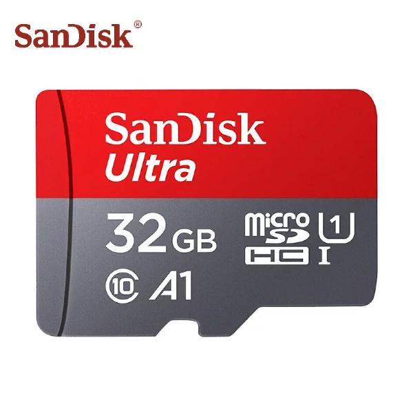 2 cartões de memória SanDisk ultra 32gb + adaptadores+