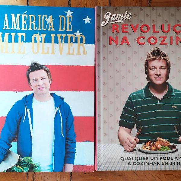 2 livros culinários de Jamie Oliver! experiências
