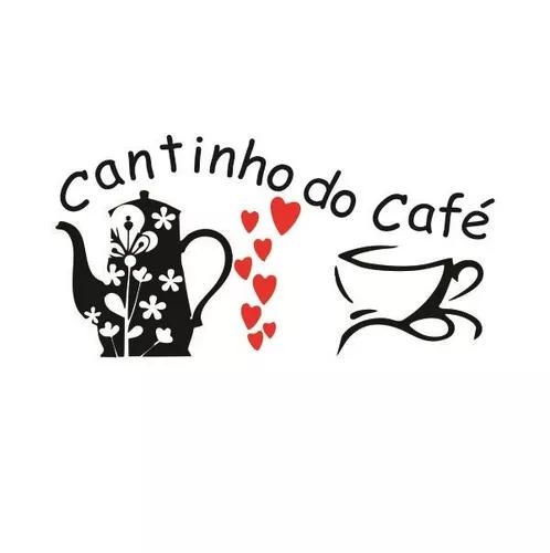 Adesivo De Geladeira Parede Cantinho Do Café - Frete