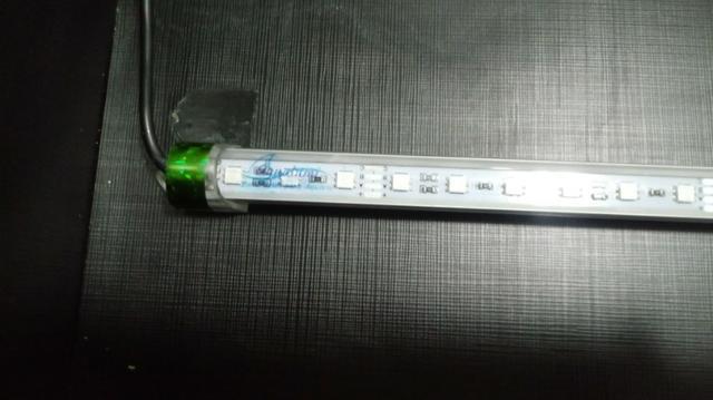 Aquarismo luminária Aqualumi led RGB 55cm - 110V com fonte