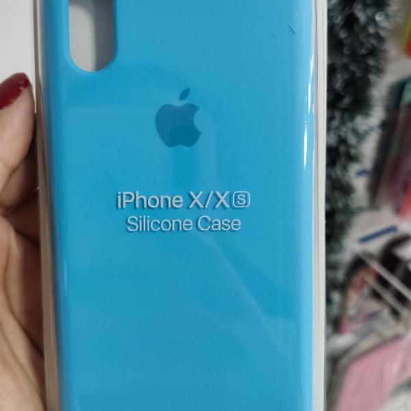 CASE IPHONE X/XS azul furtivo