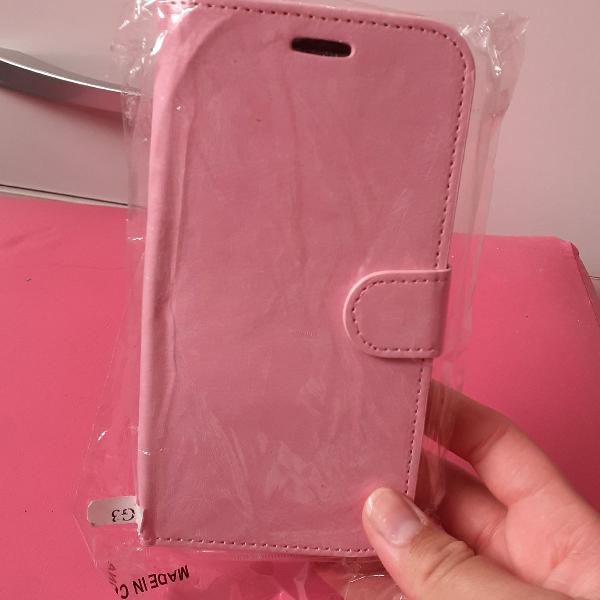Capinha Moto g3 (Tipo carteira)