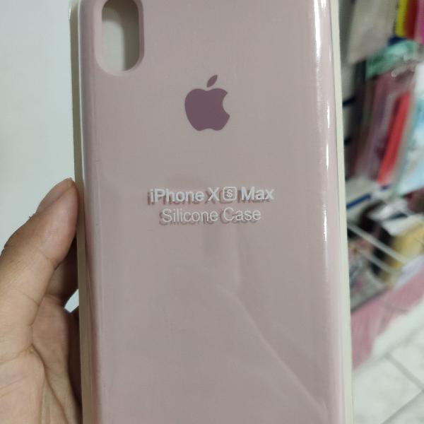 Case iPhone Xs Max rosa claro