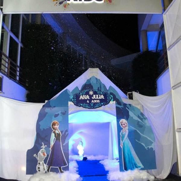 Fachada para festa - Entrada - Frozen