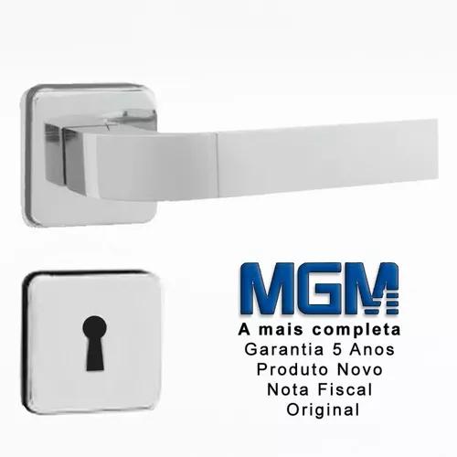 Fechadura Mgm Modena Interna Roseta Aço 40mm Cromado