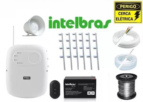 Kit Cerca Eletrica Intelbras Para 30 Mts 04 Isoladores