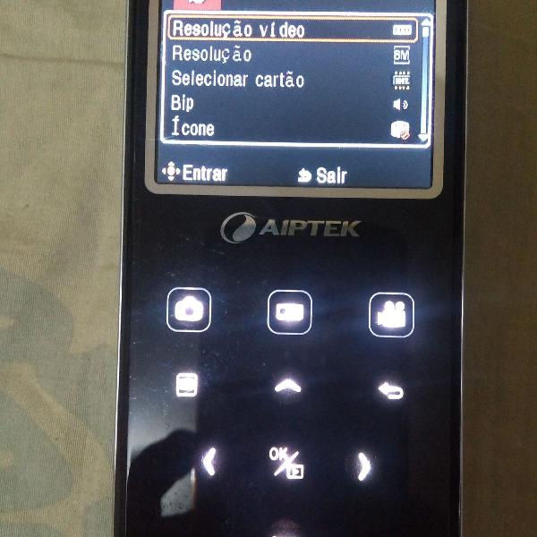 Mini filmadora projetor aiptek V20 com entrada hdmi, memoria