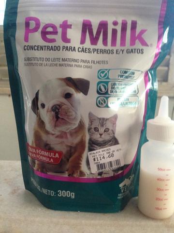 Pet milk cheio
