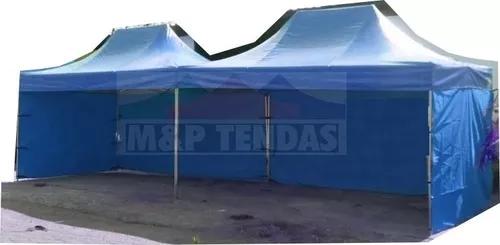Tenda 4,5x3 Pvc Toda Fechada 3 Lados Nylon
