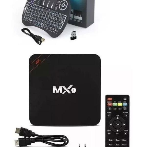 Tv Box + Teclado