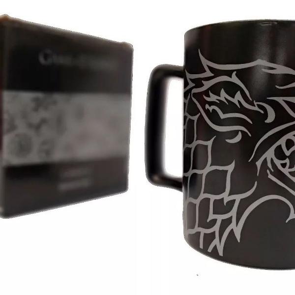 caneca game of thrones dragão - 500ml + caixa personalizada