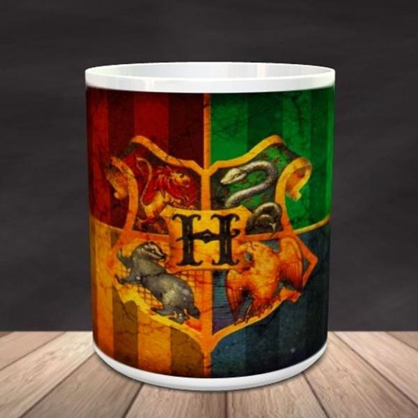 caneca hogwarts brasão harry potter c10