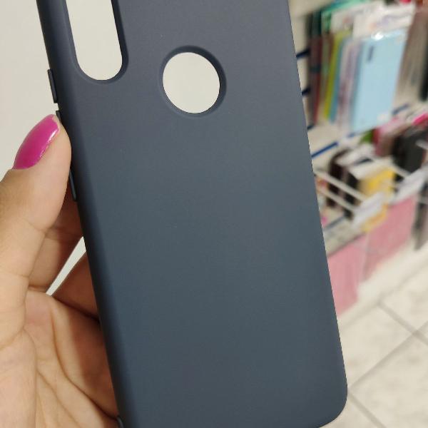 capa para xiaomi note 7 premium azul escura