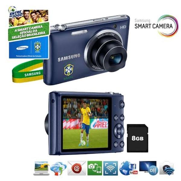 câmera samsung st2014f seleção brasileira