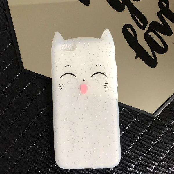 iphone capa case gatinho cute