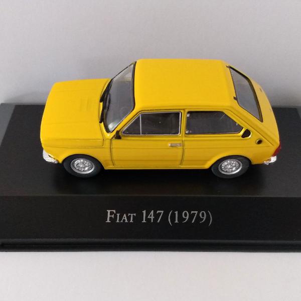 miniatura Fiat 147 carro antigo nacional escala 1/43 raro