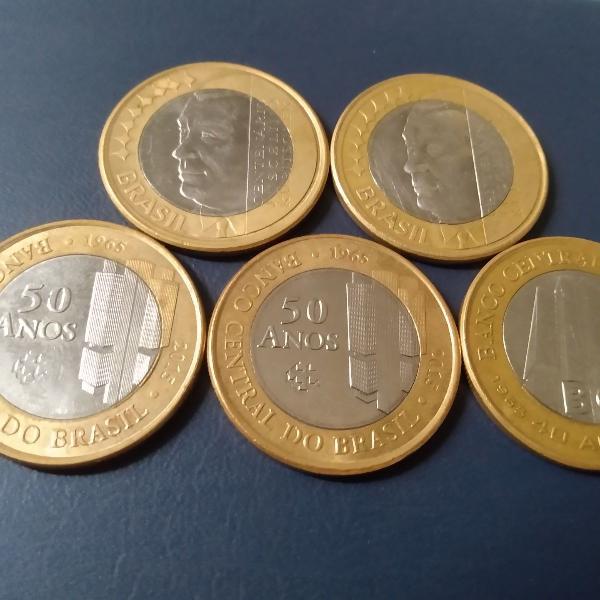 moedas comemorativas de 1 real