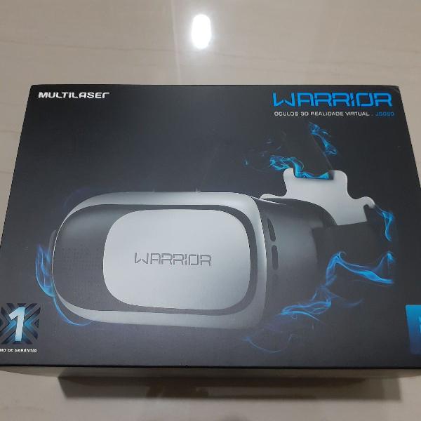 oculos realidade virtual 3d gamer warrior - js080