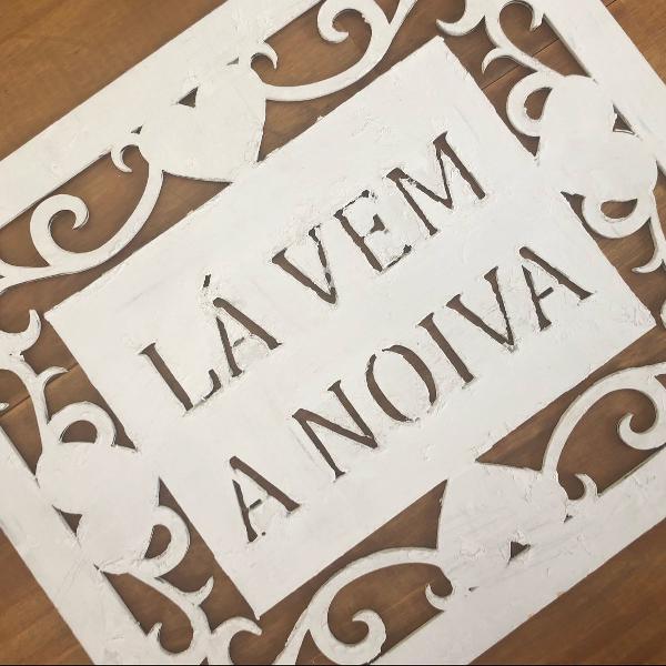 placas para casamento