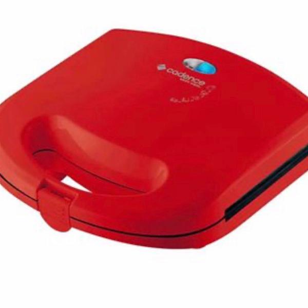 sanduicheira minigrill easy meal san231 vermelho cadence -