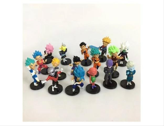 16 Miniatura Boneco Dragão Ball Super Novo Saga Goku