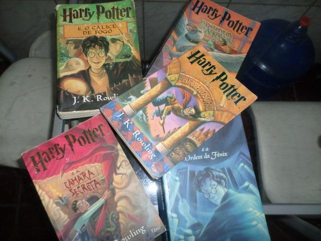 5 Livros Originais do Harry Potter - Relíquia para Fans!!!