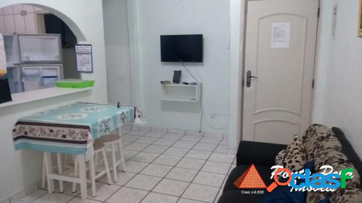 APARTAMENTO DE 01 DORM COM 56M²/GARAGEM/PERTO DA PRAIA