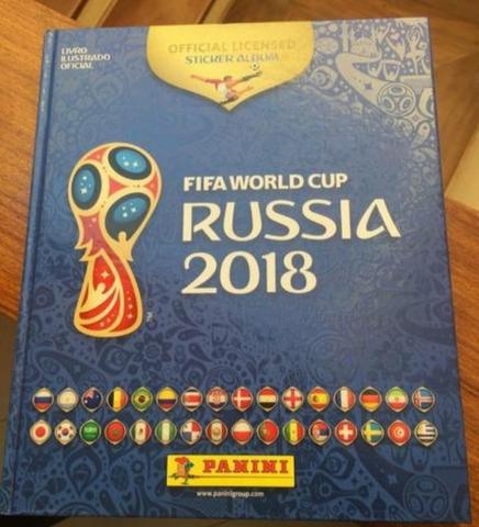 Album Copa do Mundo 2018 Vazio