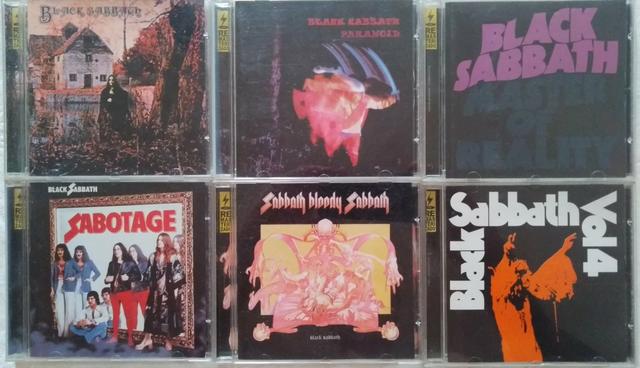 Black Sabbath 6 Cd's