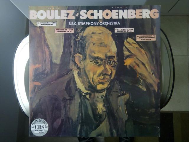 Boulez Rege Schoenberg - 1978 - vinil