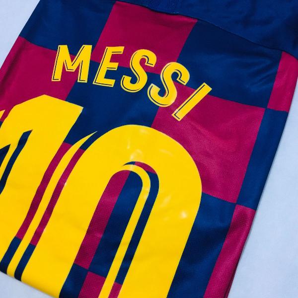 Camisa Barcelona 2019/20 Home #10 MESSI (Tam GG) PRONTA