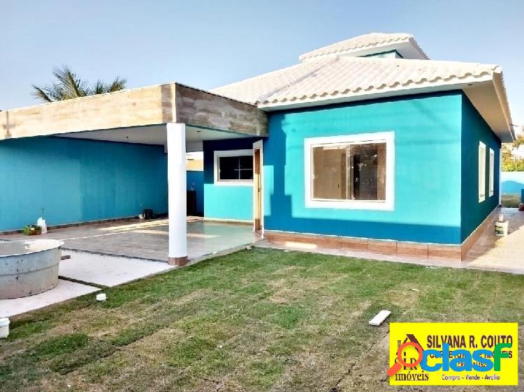 Casa 3 Qts, Terreno com 480 M² - Itaipuaçu - R$ 500 Mil