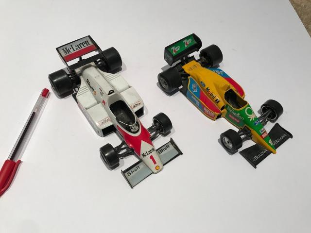 F 1 Mclaren e Benetton 1/24 da Burago