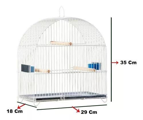 Gaiola Para Canário, Coleiro - Arame Btc - Preço De Oferta