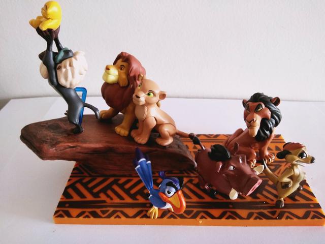 Kit Miniaturas Disney Rei Leão