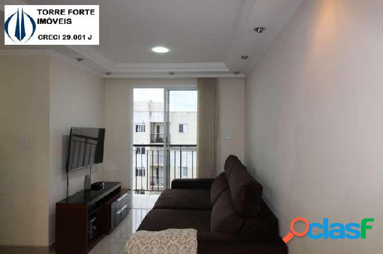 Lindo apartamento com 2 dormitórios na Vila Mendes. 1 vaga!