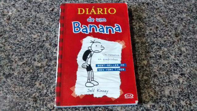 Livro "diário de um banana" volume 1 do ano 2008