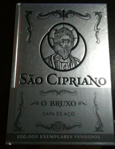 Livro do São Cipriano - O Bruxo - Capa de Aço.